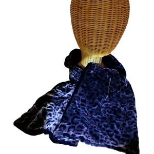 Gorgeous Leopard Print Faux Fur Scarf Sumptuous Feel Multi Color